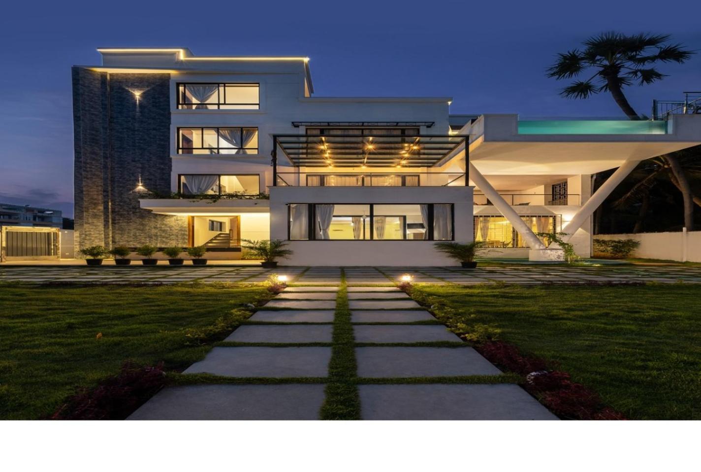 The Serene Shores - Luxury Private Villa Pondicherry Eksteriør bilde